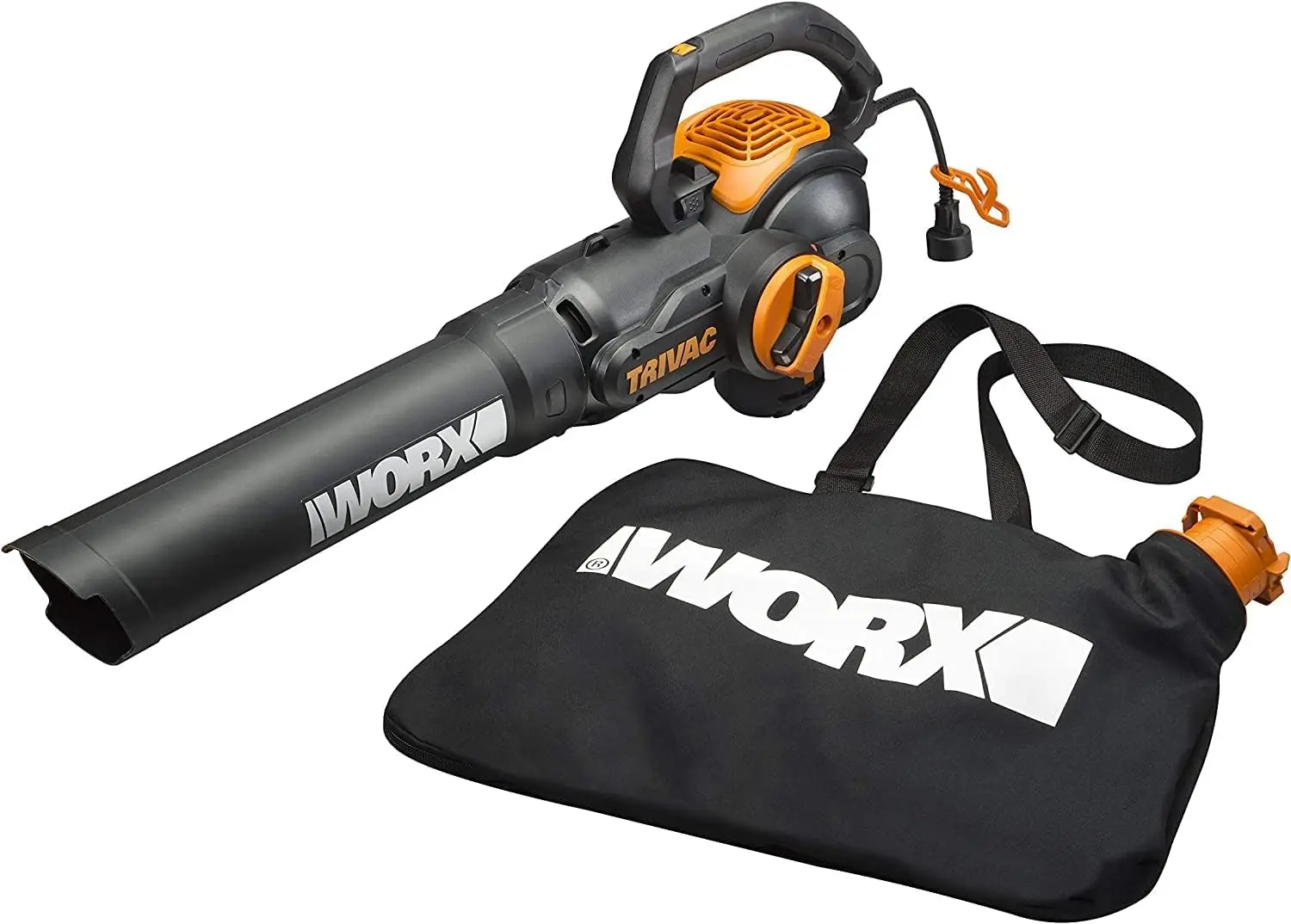 12 Amp 3-in-1 Electric Leaf Blower/Yard Vacuum