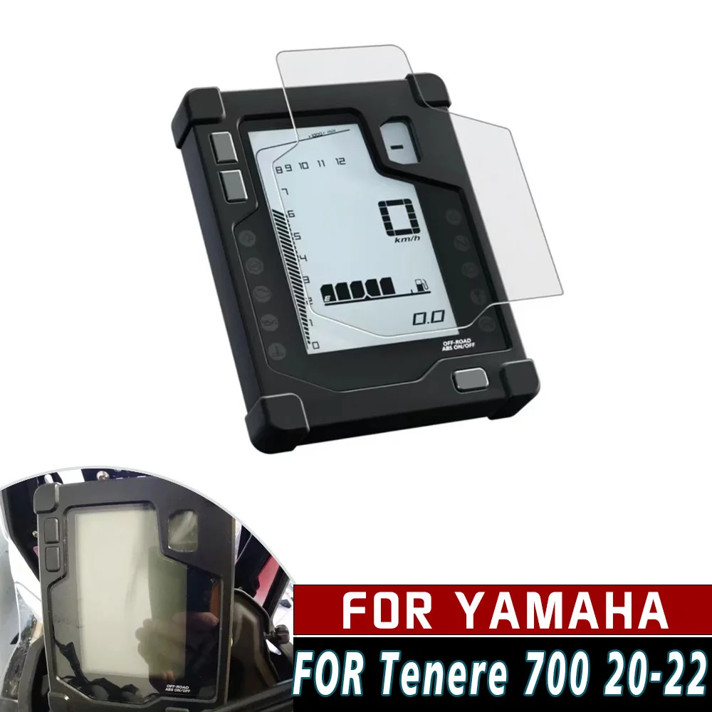 For Yamaha Tenere 700 Tenere700 T700 XTZ700 2020-2022 Moto Scratch Cluster Screen Dashboard Protection Instrument Film Protector