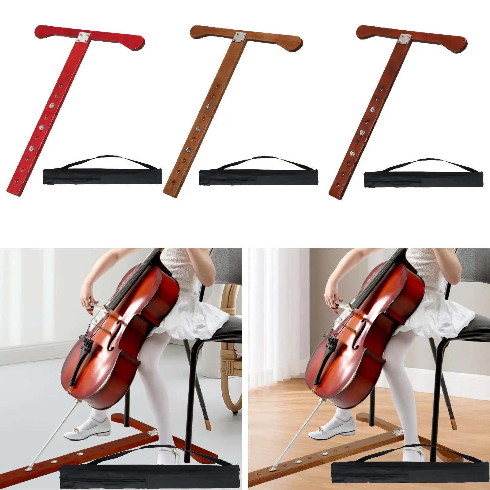 

Деревянная виолончель, анкерная пробка, нескользящий легкий держатель для отдыха, подставка, аксессуар для музыкального инструмента для начинающих сценистов