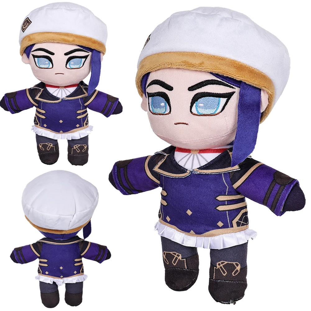 Disguise Cute Caitlyn Vi Jinx Cosplay Mascot Game LoL Cosplay Figurine Props Gifts Role Play Fancy Dress Up Party Deor