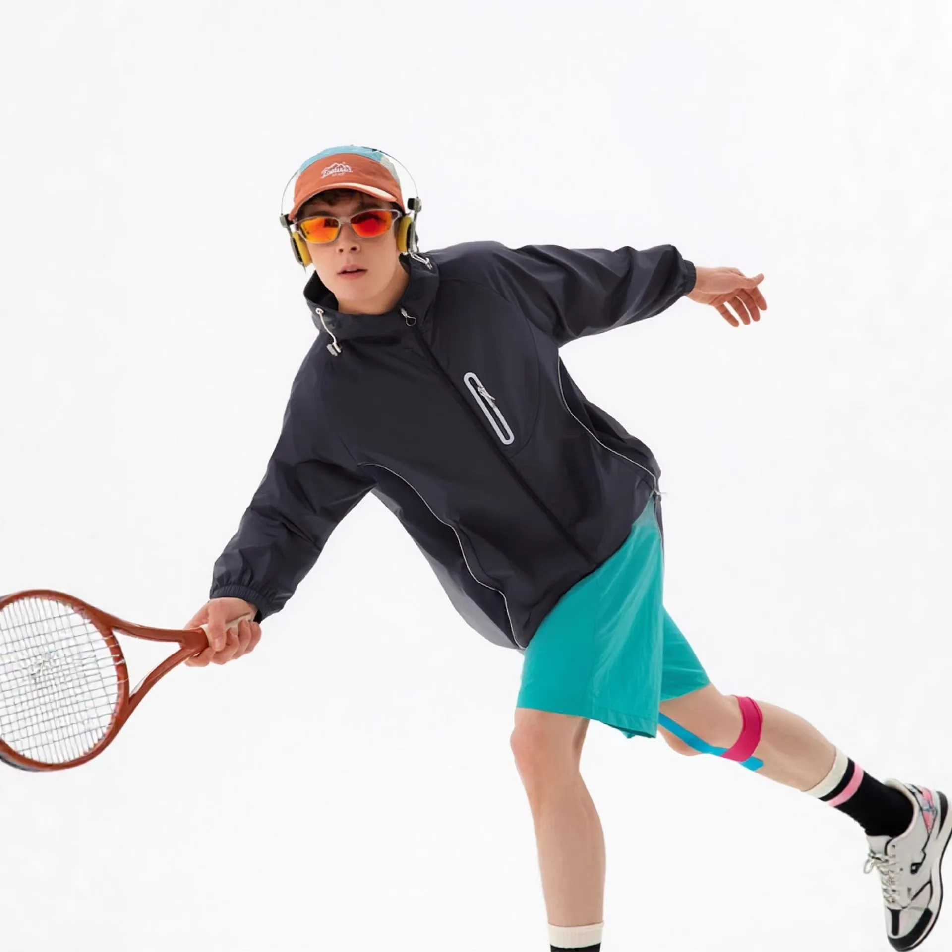 

Спортивная одежда для активного отдыха на природе, серия «Горы», для мужчин и женщин, летняя, с защитой от ультрафиолета, из ледяного шелка, дышащая куртка