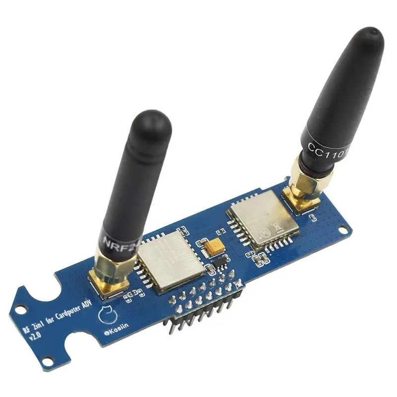 

Двухдиапазонный модуль B27B NRF24 и CC1101 2-в-1 для платы M5stack Cardputer ADV RF, улучшенная антенна для стабильности сигнала 2.4G/433M