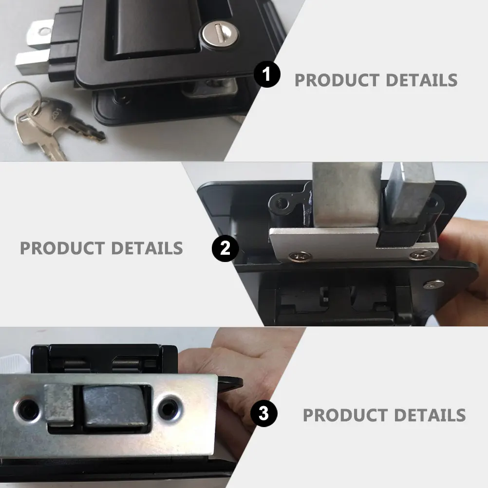 

1Set Rv Door Supply Camper Latch Locks Rust Proof Dirt Proof Secure Your Valuables Outdoor Travel Rv Door Latch