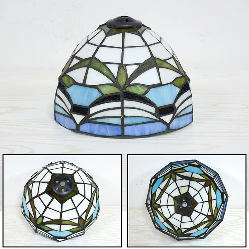 Tiffany Vintage Stained Glass Abajur, Pingente Luz, Wall Sconce, Stand Luz, Abajur, Interior, Cabeceira, Quarto, Home Decor