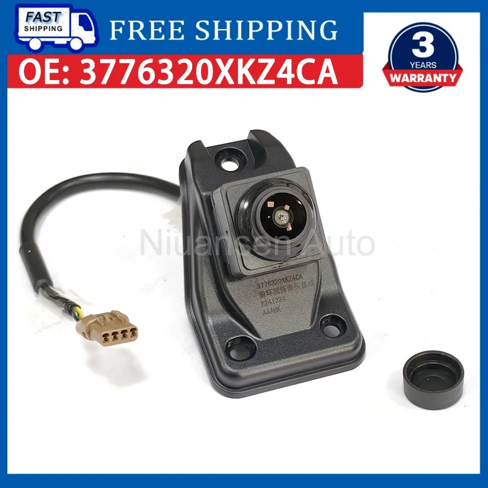 3776320XKZ4CA Car Front Grille Surround View Parking Backup Camera For Great Wall Haval 3rd Gen 2021-2024 H6 Auto Accessories