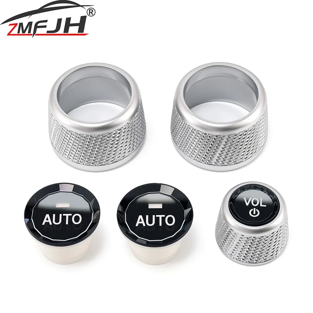 Air Conditioning Buttons Switch Cover Stickers Trim Crystal Volume Control Button For BMW F20 F21 F22 F23 F32 F33 F35 F36