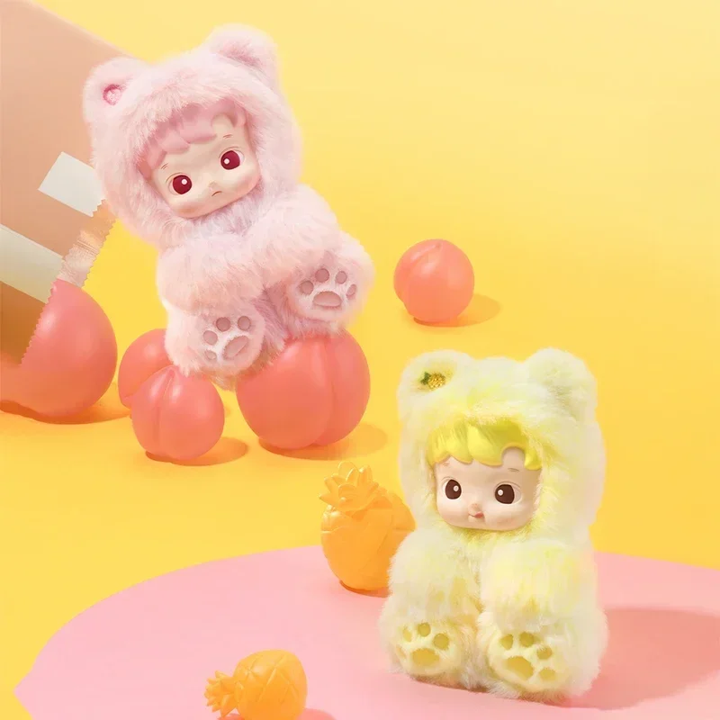 ตุ๊กตาหมีกัมมี่ POP MART HACIPUPU ซีรีส์-ตุ๊กตาวินิล ของแท้ กล่องสุ่ม กล่องปริศนา ถุงของเล่น ตุ๊กตาน่ารัก ฟิกเกอร์อนิเมะ