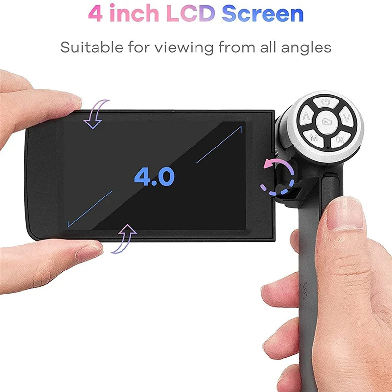 VO-휴대용 현미경 관찰 야외 도구 사진/비디오용 4인치 화면 야외 도구 관찰