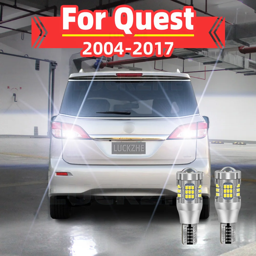 

2pcs LED Reverse Light For Nissan Quest Accessories 2004-2017 2008 2009 2010 2011 2012 2013 2014 2015 2016 Backup Back Up Lamp