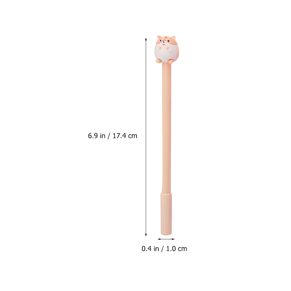 

12Pcs Hamster Gel Pens Creative Neutral Pens Comfortable Writing Supplies School Office Students Adorable Gift
