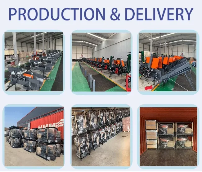 

Firewood Machine 20T 480mm Log Splitter Wood Processor 7-20TA-480