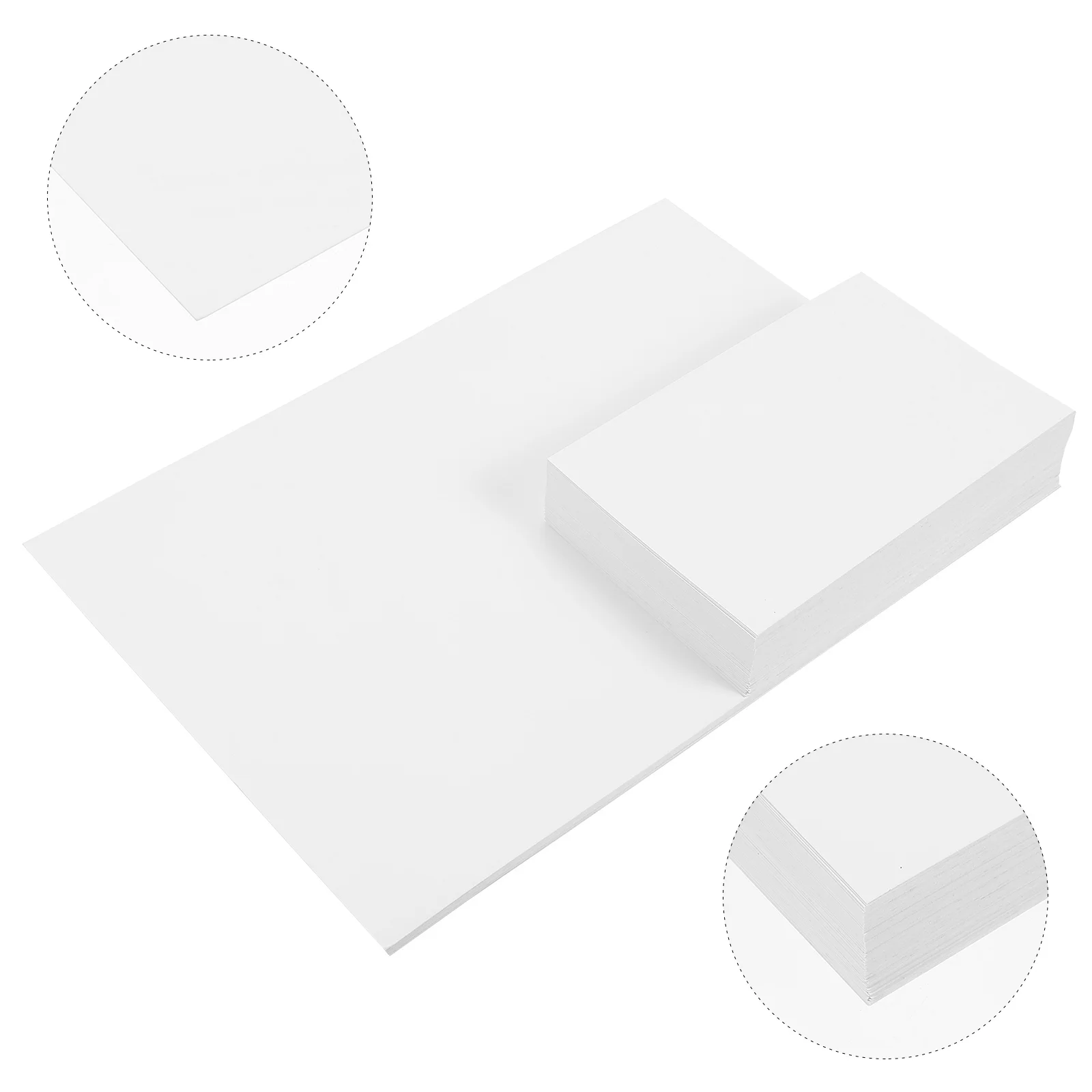 120 Pcs Letter Photo Printing Paper Papers Poster White High Glossy Photographic