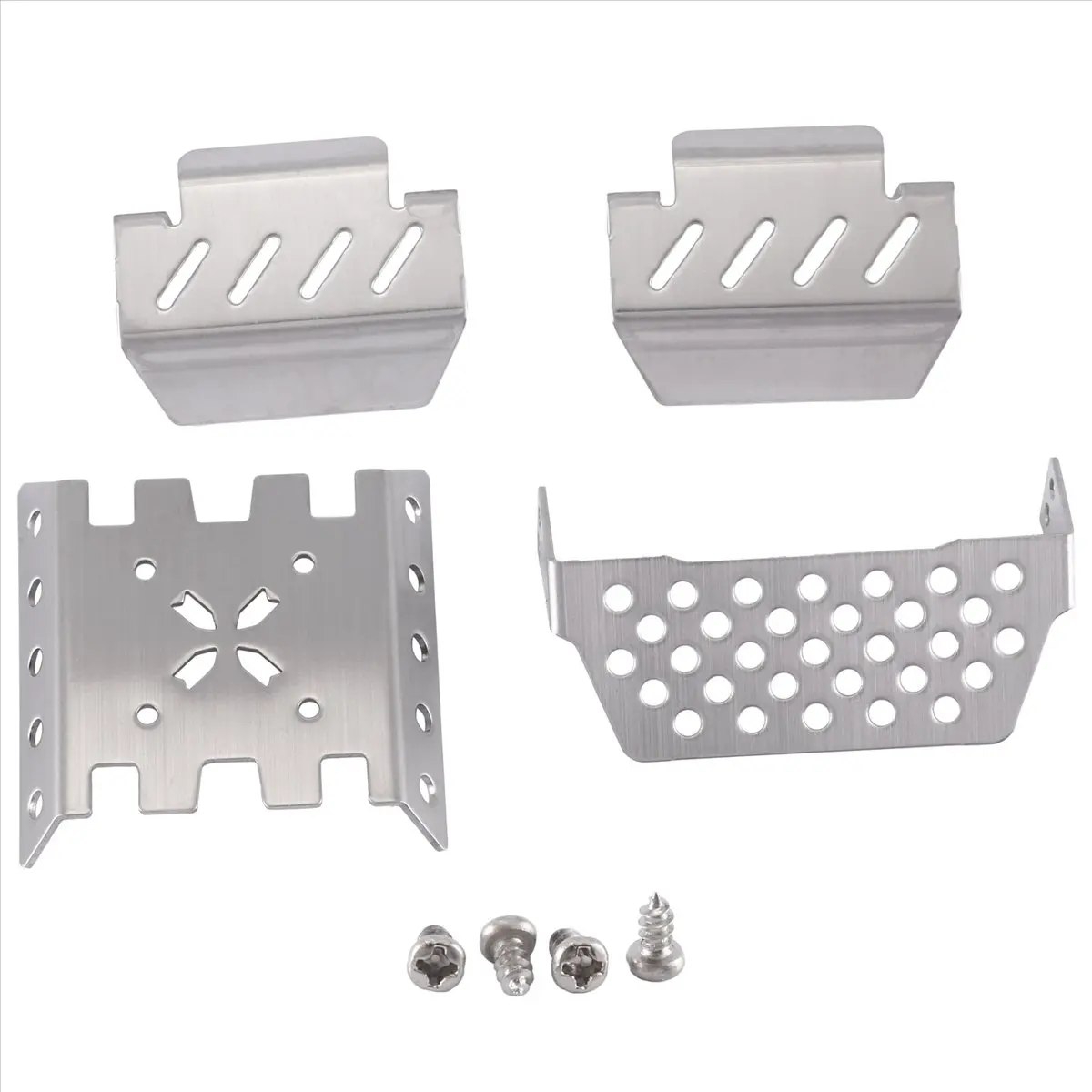 

Metal Chassis Armor Axle Protector Plate for YiKong YK4082 YK4102 YK4103 Absima Sherpa RC Crawler Car Upgrade Parts