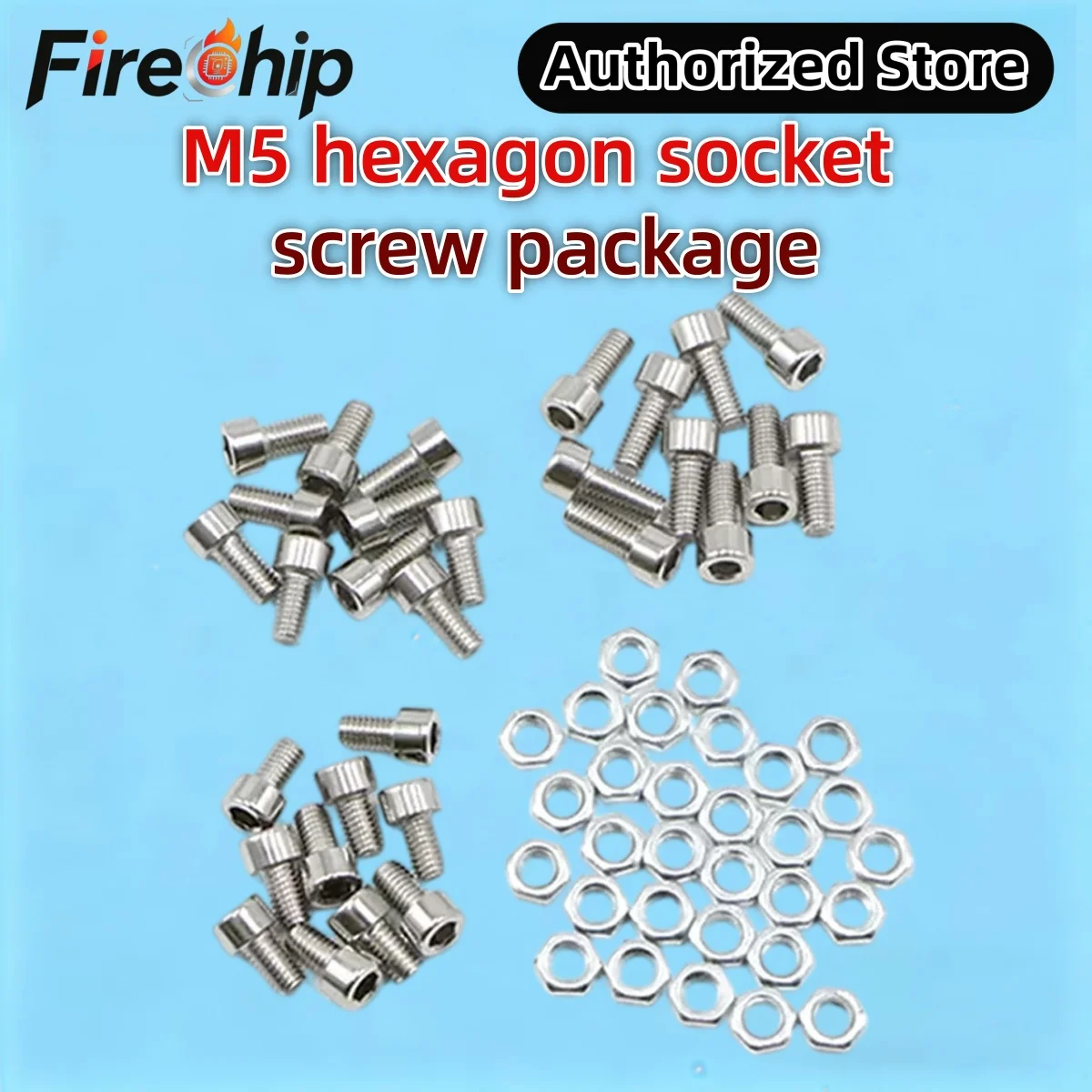 FireChip WHEELTEC M3 M4 M5 screw kit M3 * 5 M3 * 8 M3 * 12 with M3 nut