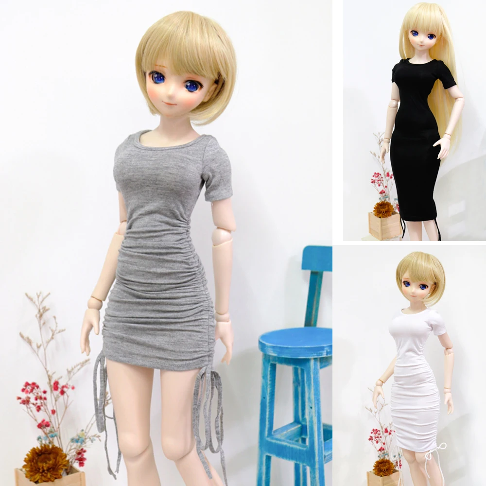 

D03-N407 children handmade toy 1/3 1/4 famale DD doll BJD/SD doll's clothes nice minimalist skirt 1pcs