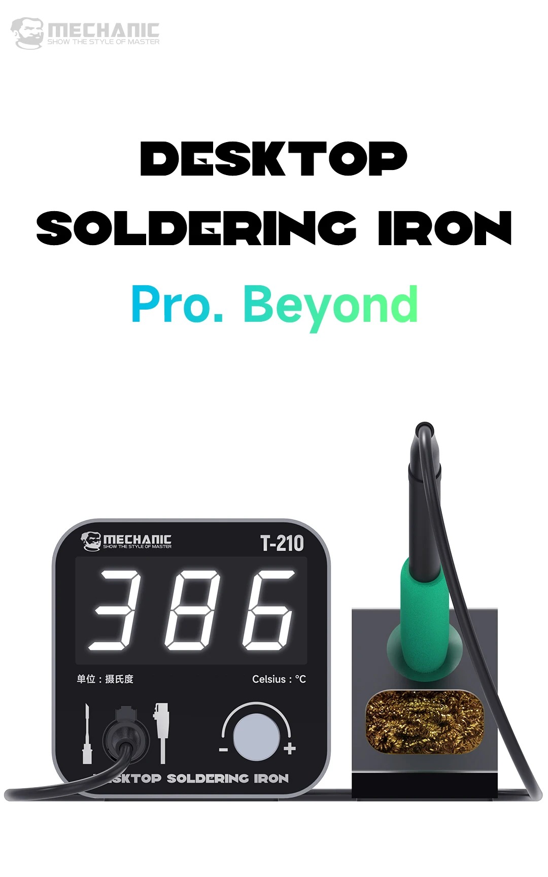 MECHANIC OFFICIAL Simple SolderinG Station T210 Station Intelligent Temperature Control Phone Repair Welding Tool IPhone Repair