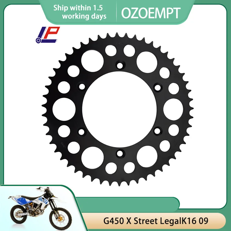 

OZOEMPT 520-51T Motorcycle Rear Sprocket Apply to G450 X Street LegalK16 09