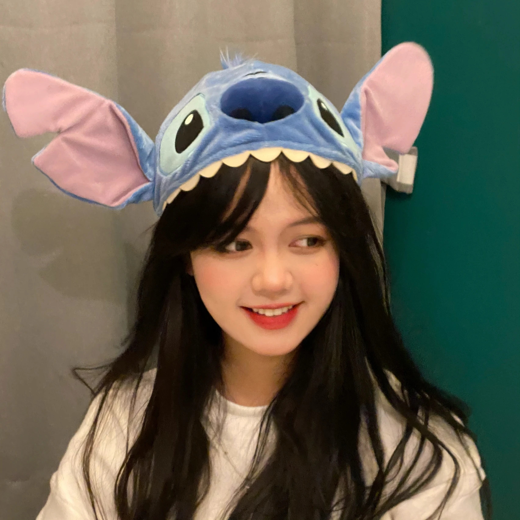 만화 귀여운 릴로 & 스티치 3차원 모자 애니메이션 스타일, 창의적인 봉제 따뜻한 모자, 사진 소품, 생일 선물