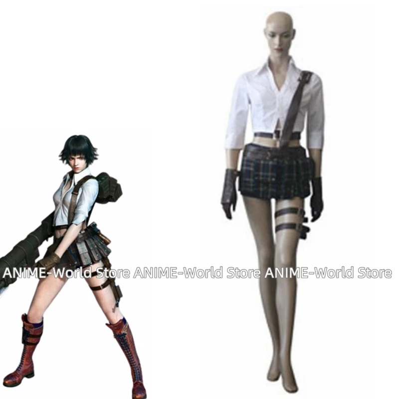 

《Custom Size》Lady Costume Girls Mary Suit Halloween Set Cosplay Costume Halloween