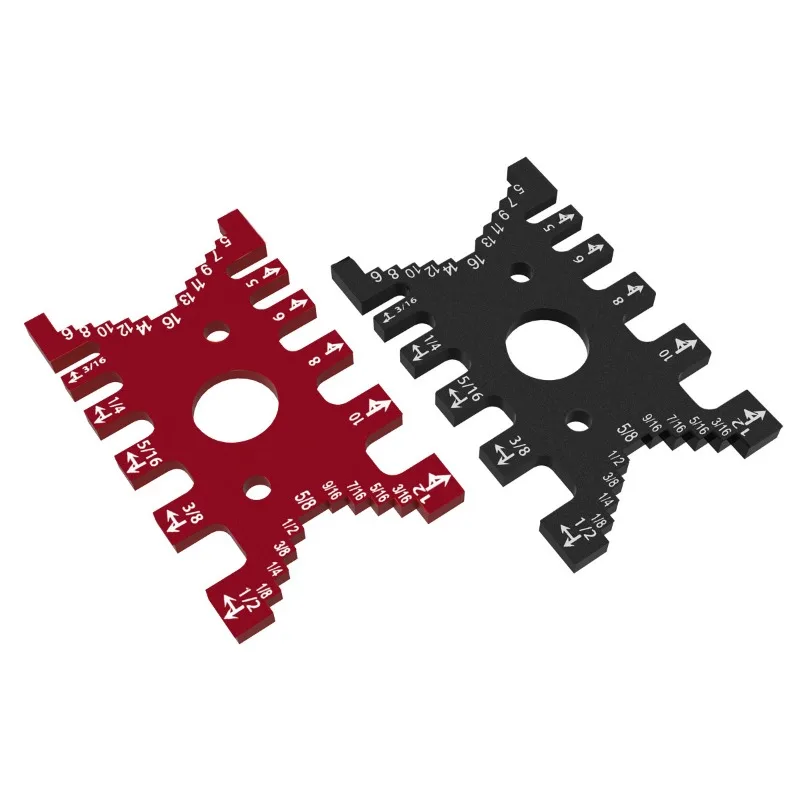 

Aluminum alloy snap gauge, woodworking tenon gauge, height gauge, table sawing and milling table flip-chip modification DIY