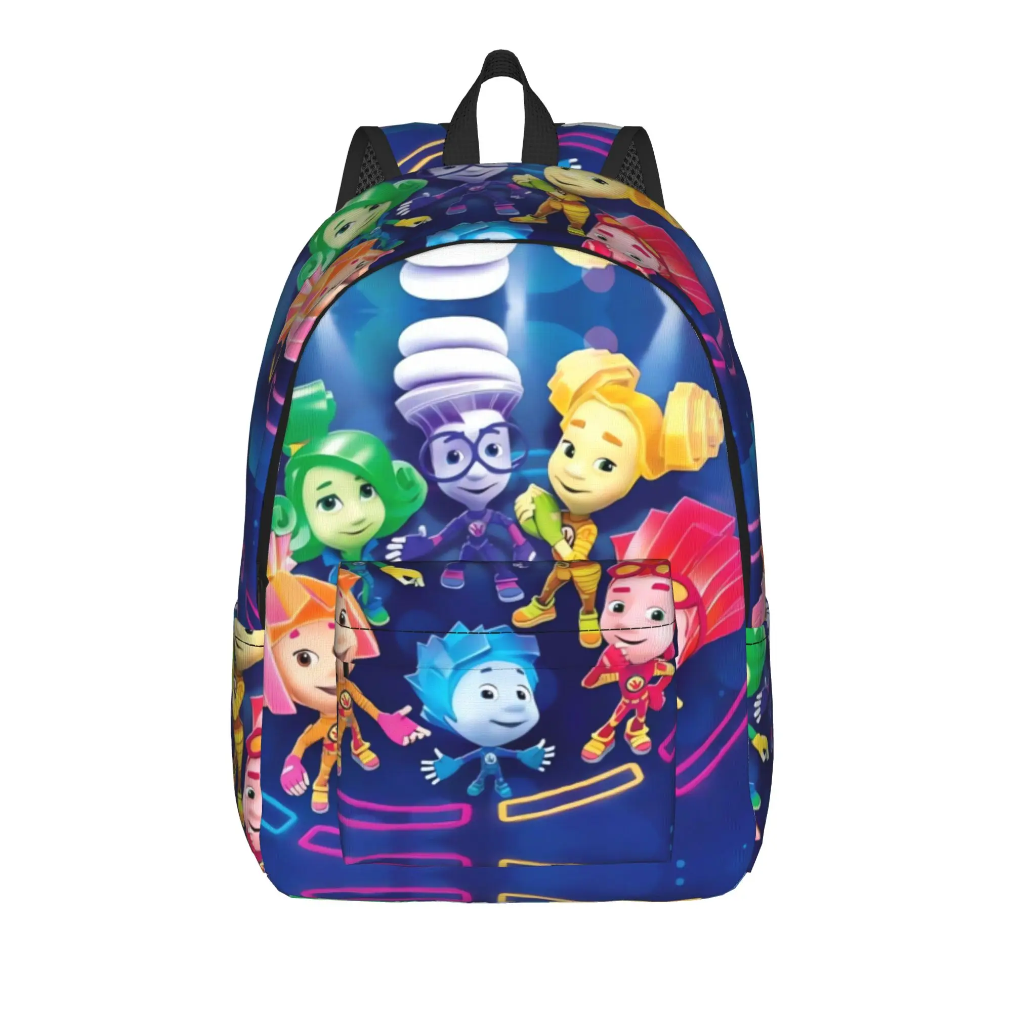 The Fixies Kindergarten Backpack  Outdoor Backpacks Men Streetwear School Bags High Quality Lightweight Rucksack