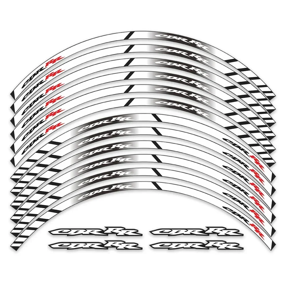 Запчасти для мотоциклов HONDA CBR600RR CBR1000RR CBR250RR, контурное колесо, декоративная переводная наклейка-C