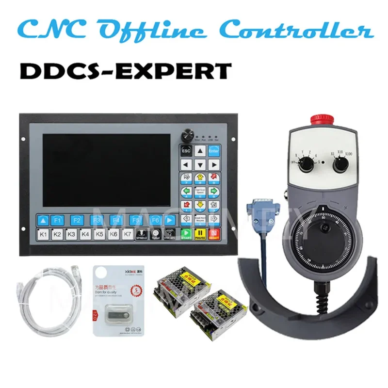 CNC Standalone Offline Controller DDCS-EXPERT 3/4/5 Axis Support Close-Loop Stepper/ATC Controller Replace DDCSV3.1 NEWCARVE