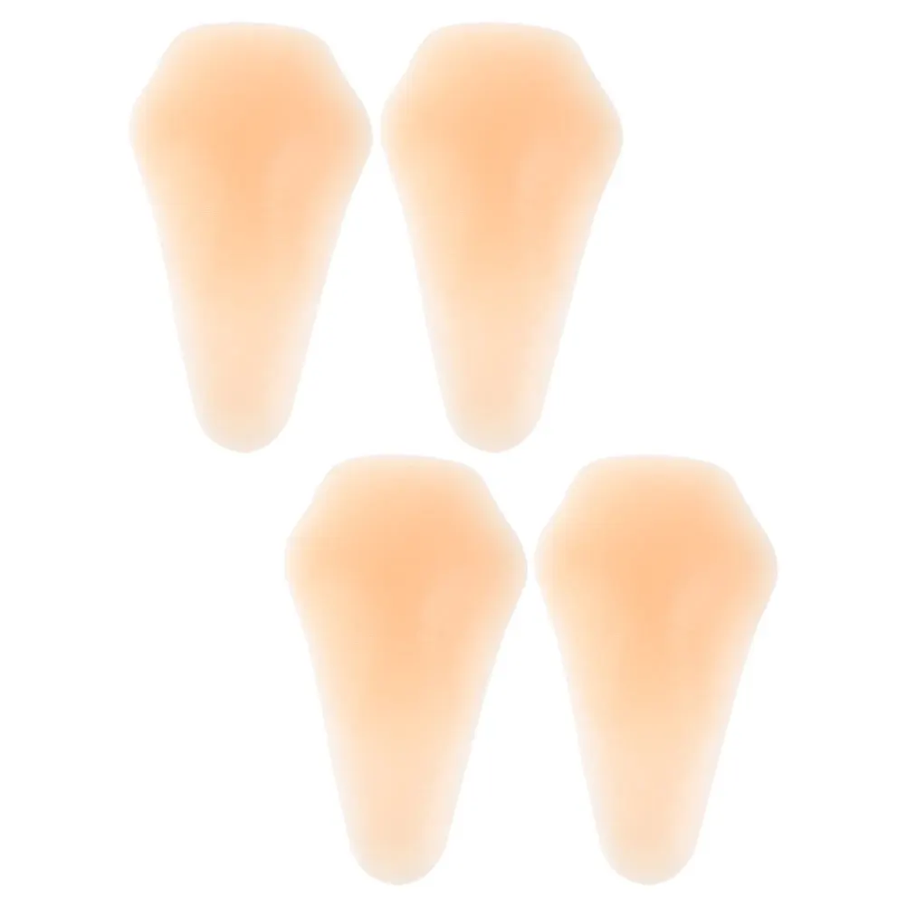 

4Pcs Silicone Knee Brace Soft Protective Pads Breathable Anti- Knee for Ice Skating Snowboard Accessories