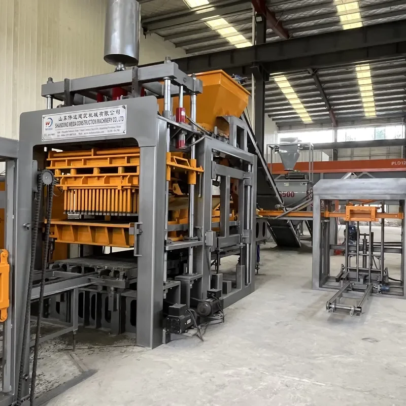 QT10-15 Hydraulic Concrete Block Machine with Competitive Price PLC Controlled Automatic Production Line Brick Making
