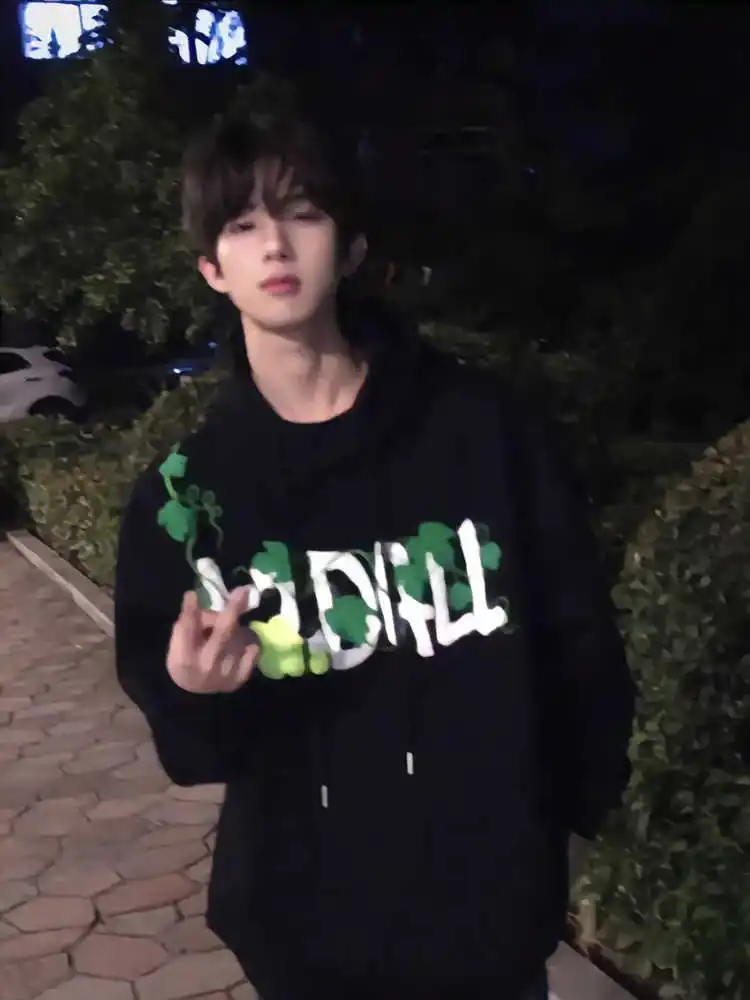 

Ele Men's Hoodie Sweatirt Embroidered ape Tennis Towel American Sle Cleanfit Jaet Heavyweight Hooded Sweatirt