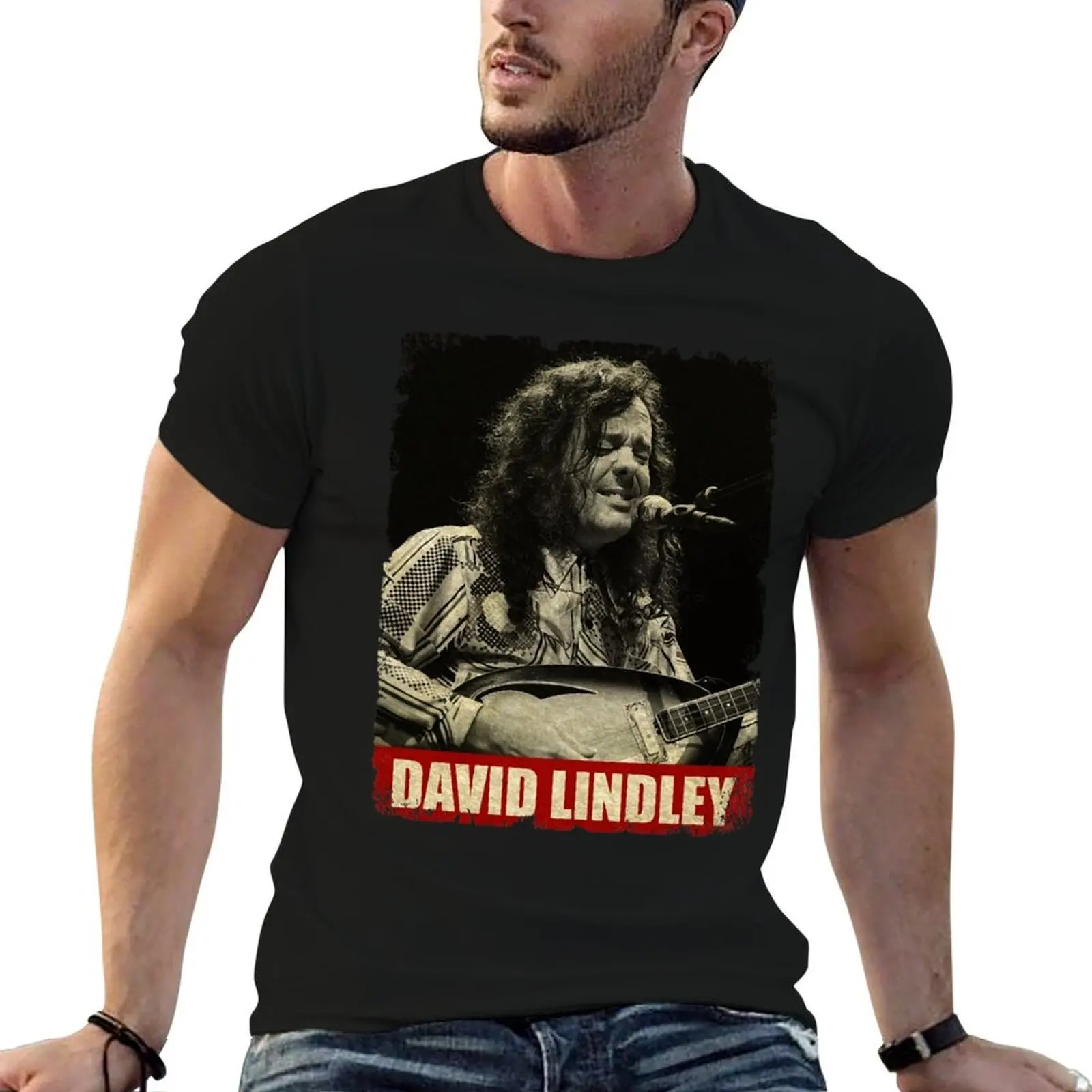 

David Lindley - ReTRo STYLe T-Shirt t shirts with prints man t shirt designer T-Shirt