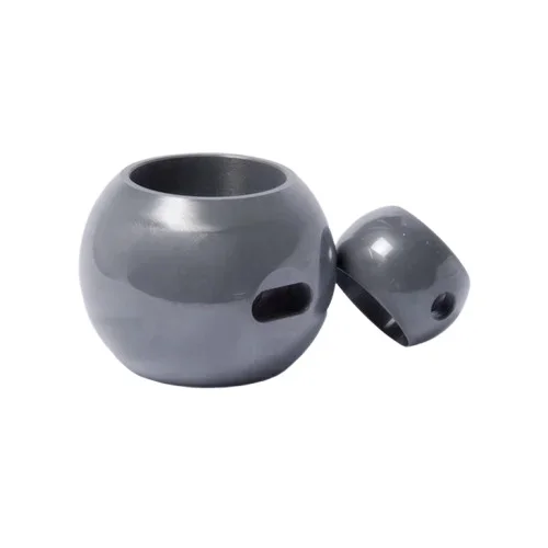 

Advanced Structural Design Si3N4 Ceramic Lined Internal Valve Ball for Pulverized Coal Conveying Industry