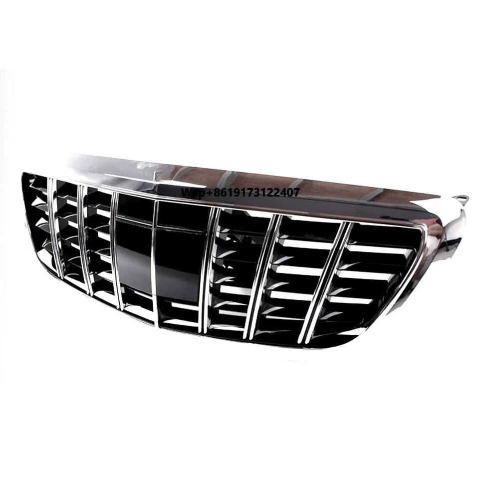 

Car Front Glossy Black Grill for Front Grill W118 W204 Gt Chrome/black Grille
