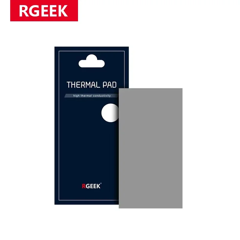 RGEEK 85*45mm 12.8W/mk Heat Dissipation Silicone Gasket Pad CPU/GPU Graphics Card Thermal Pad 1mm 2mm 3mm 5mm Mat Motherboard