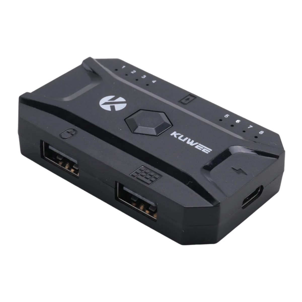 A9oP- Bluetooth Hub USB 5.0 Converter Wired Keyboard&Mouse to Wireless Hub Adapter Support 8 Devices for Tablet,Laptop,Mobile