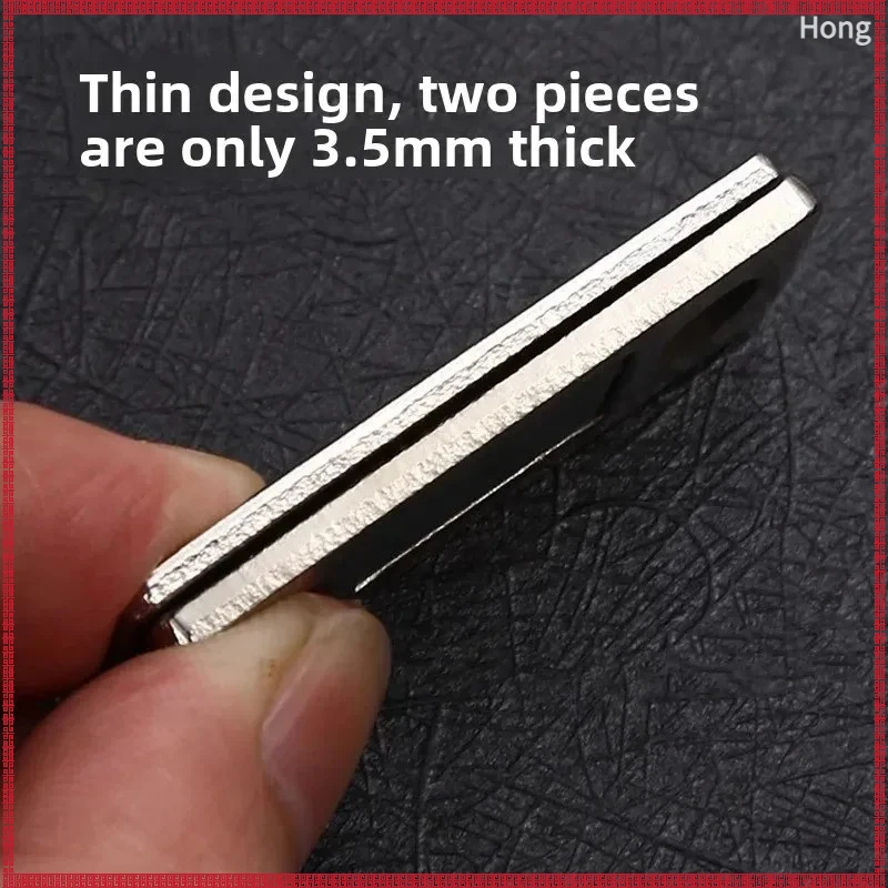 No-Drill Ultra-Thin Magnetic Cabinet Door Closer Invisible Suction For Drawer Mobile Closet Hardware