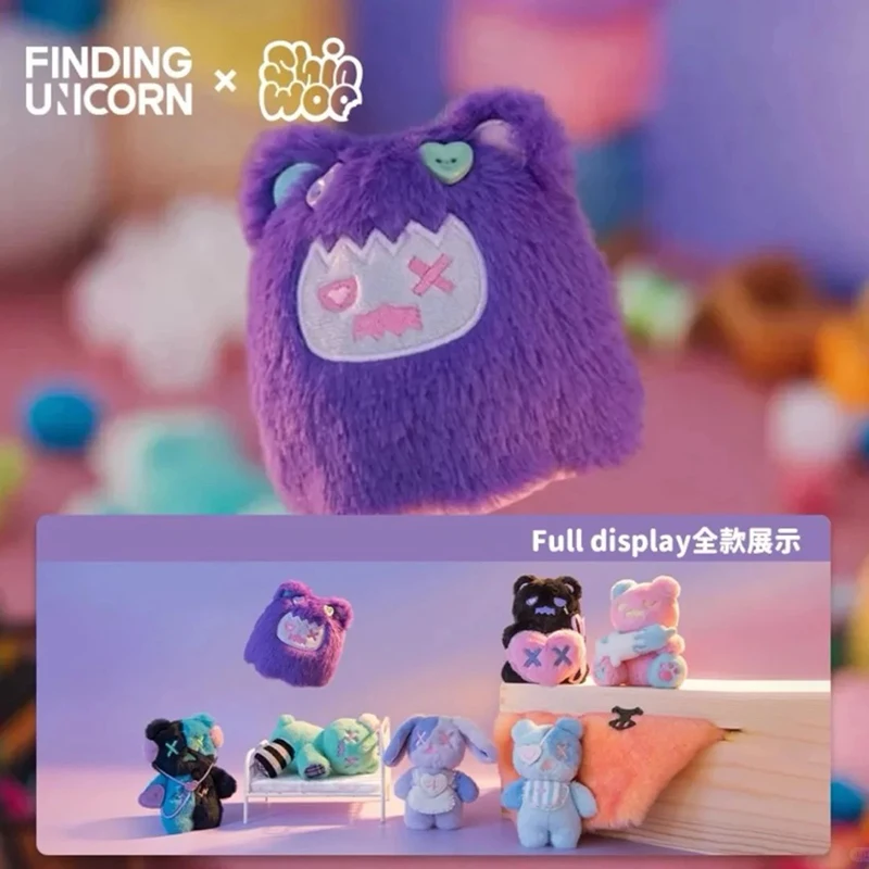 Shinwoo Ragbear Clinic Series Plush Mystery กล่องตาบอด Healing น่ารัก Kawaii รูป Desktop Decor สะสมของขวัญวันเกิดหญิง