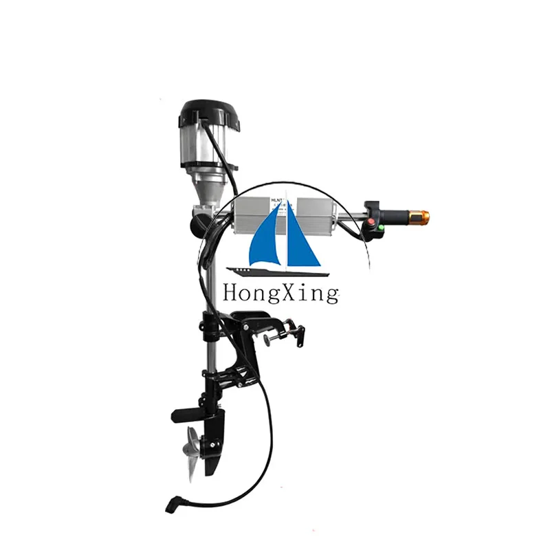 

12V-24V 48V60V Brushless Propeller Electric Motor Fish Boat Side Hanging Machine Powered Propeller Rubber Boat