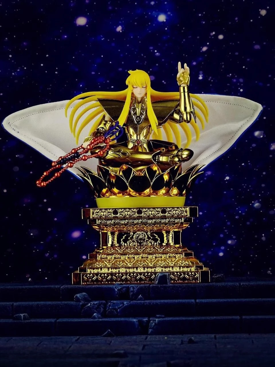 In Stock MST Virgin Clothed Myth EXM Virgo Shaga Gold/24K Golden Star Anime Model Action Figure Collection Gifts