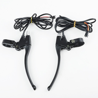 Bicycle Electric Scooter Aluminum Alloy Power Off Brake Lever Electric Bike Power Off Brake System With Cable