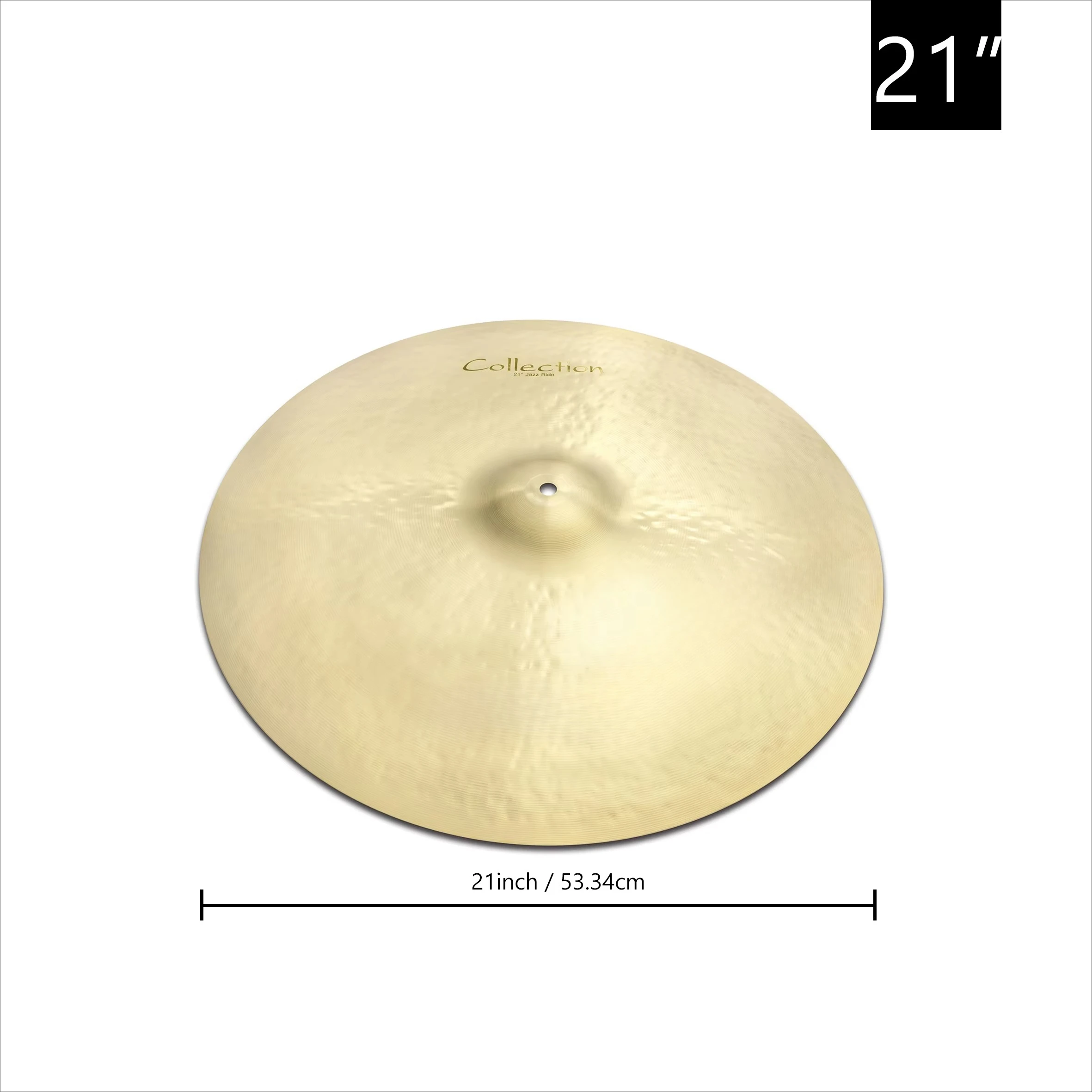 حار بيع B20 البرونزية 21 "ركوب الصنج سلسلة الجاز الصنج للطبول