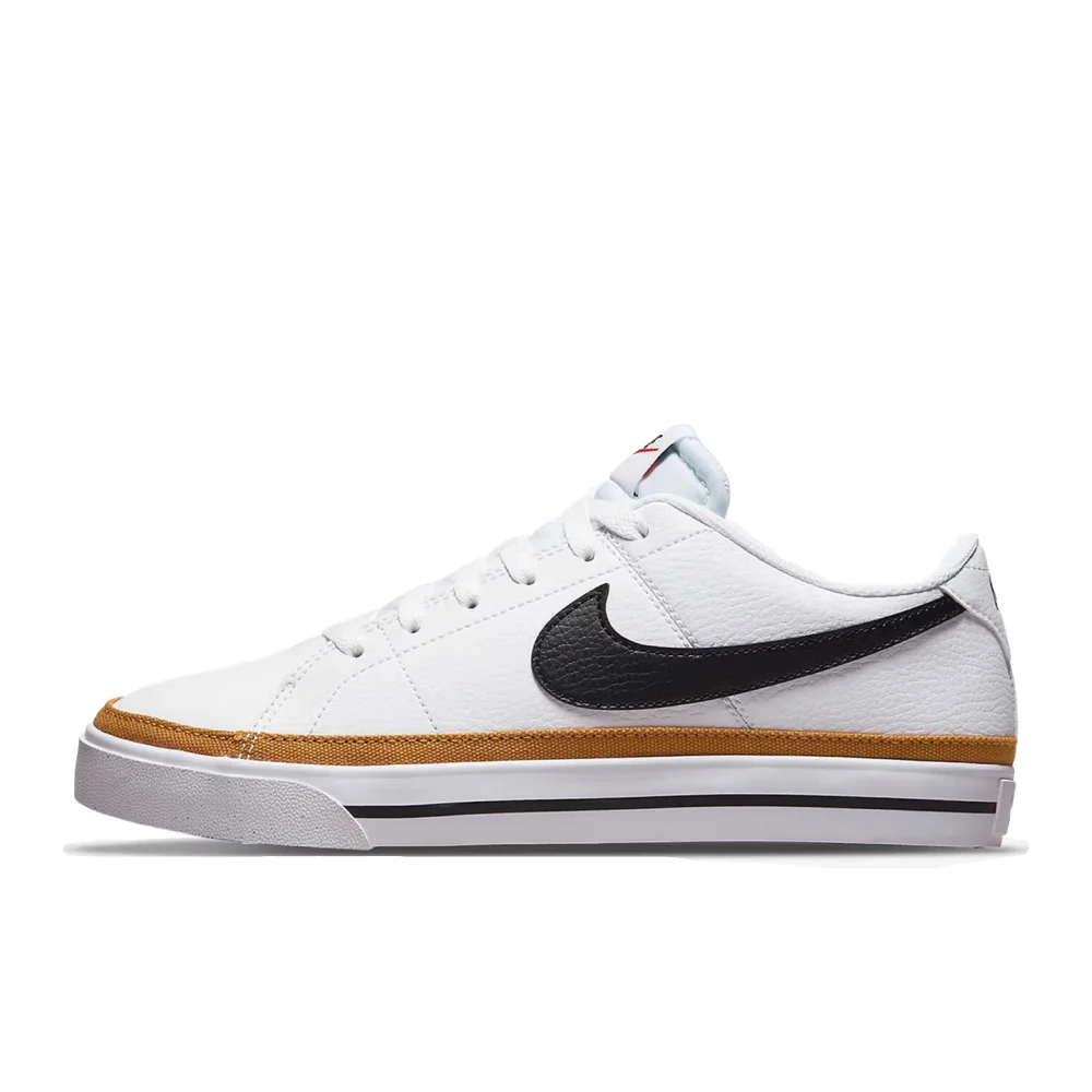 Nike Court Legacy Sneakers Classic Comfort, Cushioning, Slip-Resistant, Durable Casual Everyday Wear DH3162-100