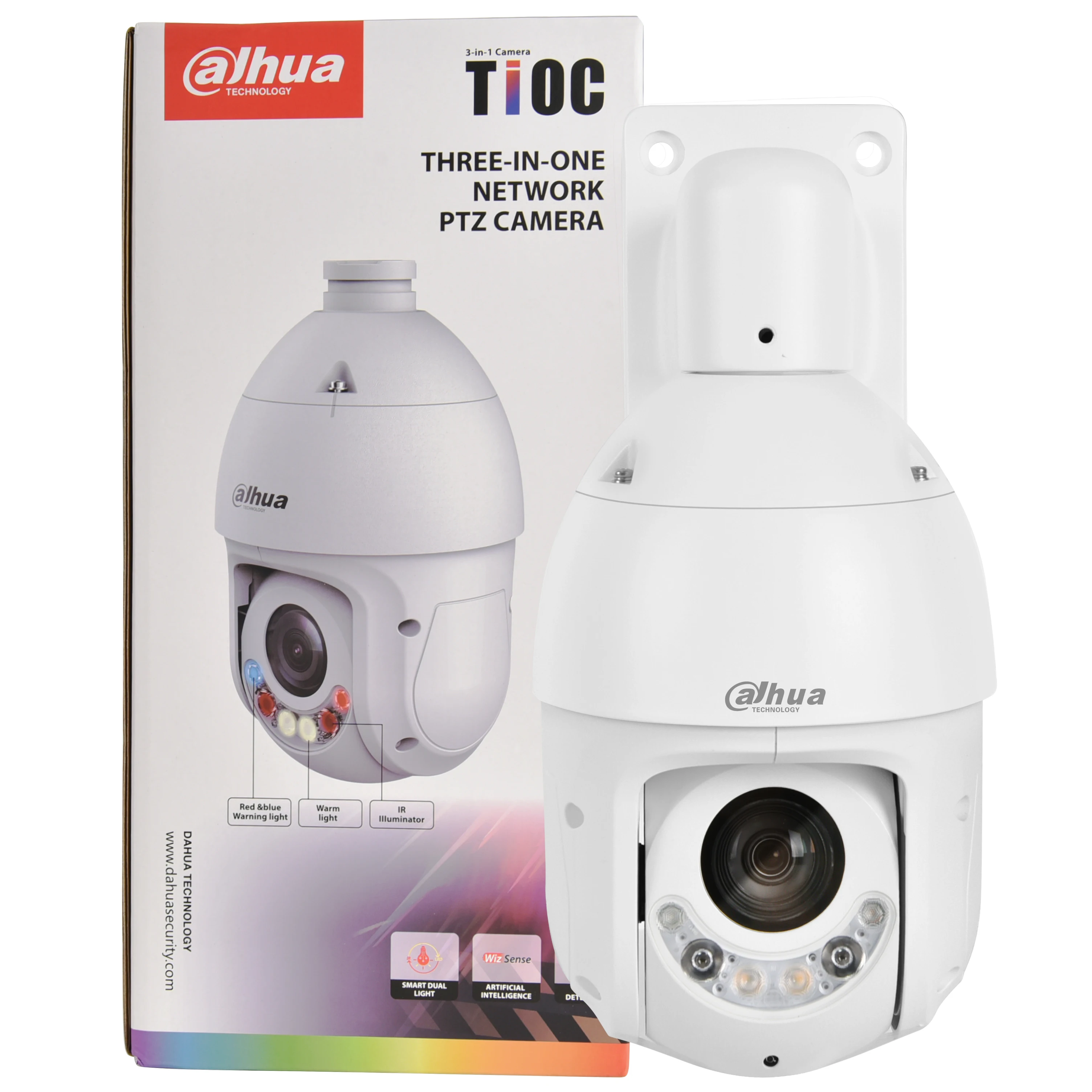 Dahua-cambaera ptz original SD4E825GB-HNR-A-PV1, 5-125mm, 8mp, 25x, tioc, wizsense, rede colorida aviso sonoro Movimento Detection