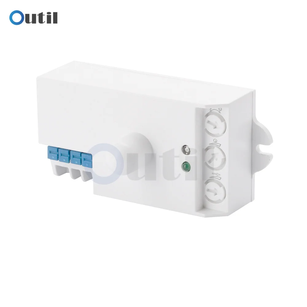 5.8GHz LED Microwave Radar Sensor Light Switch AC 220V-240V DC 12V-24V Human Body Motion Induction Sensor Controller Switch