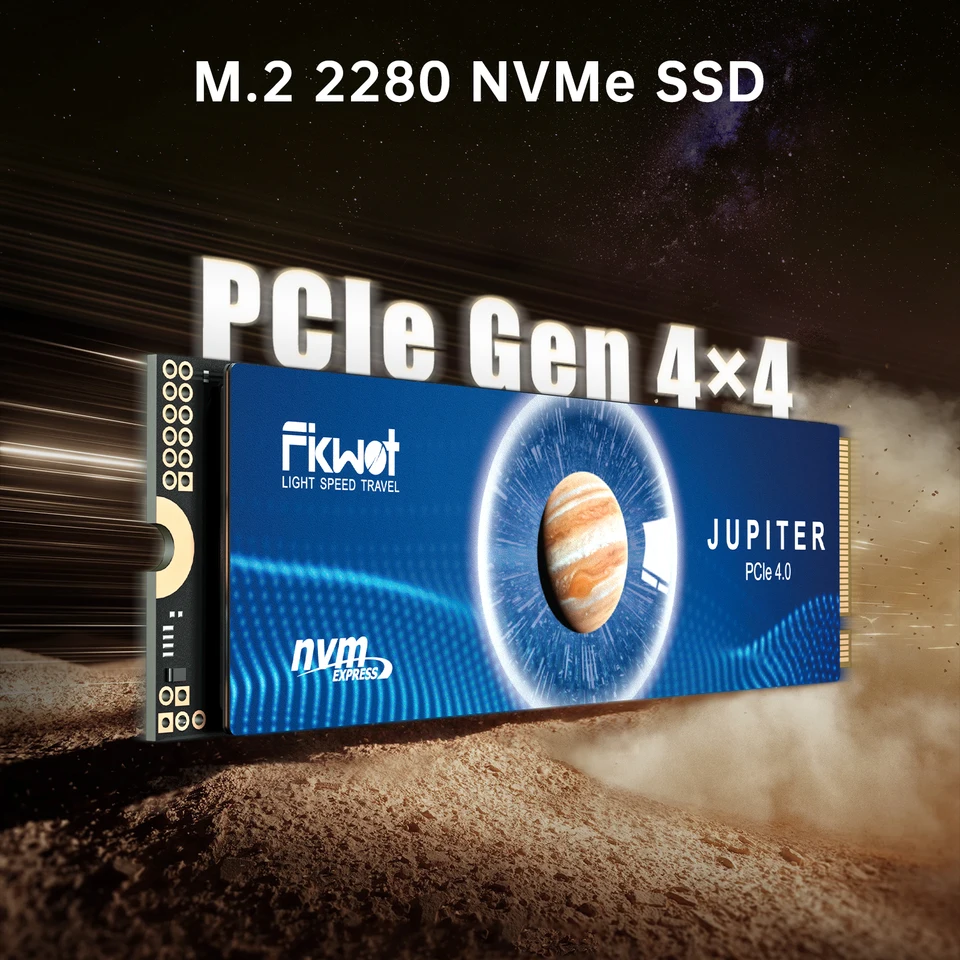 Fikwot FX991 FX910 M.2 SSD PCIe4.0x4 7100MB/s 1TB 2TB 4TB 3D QLC