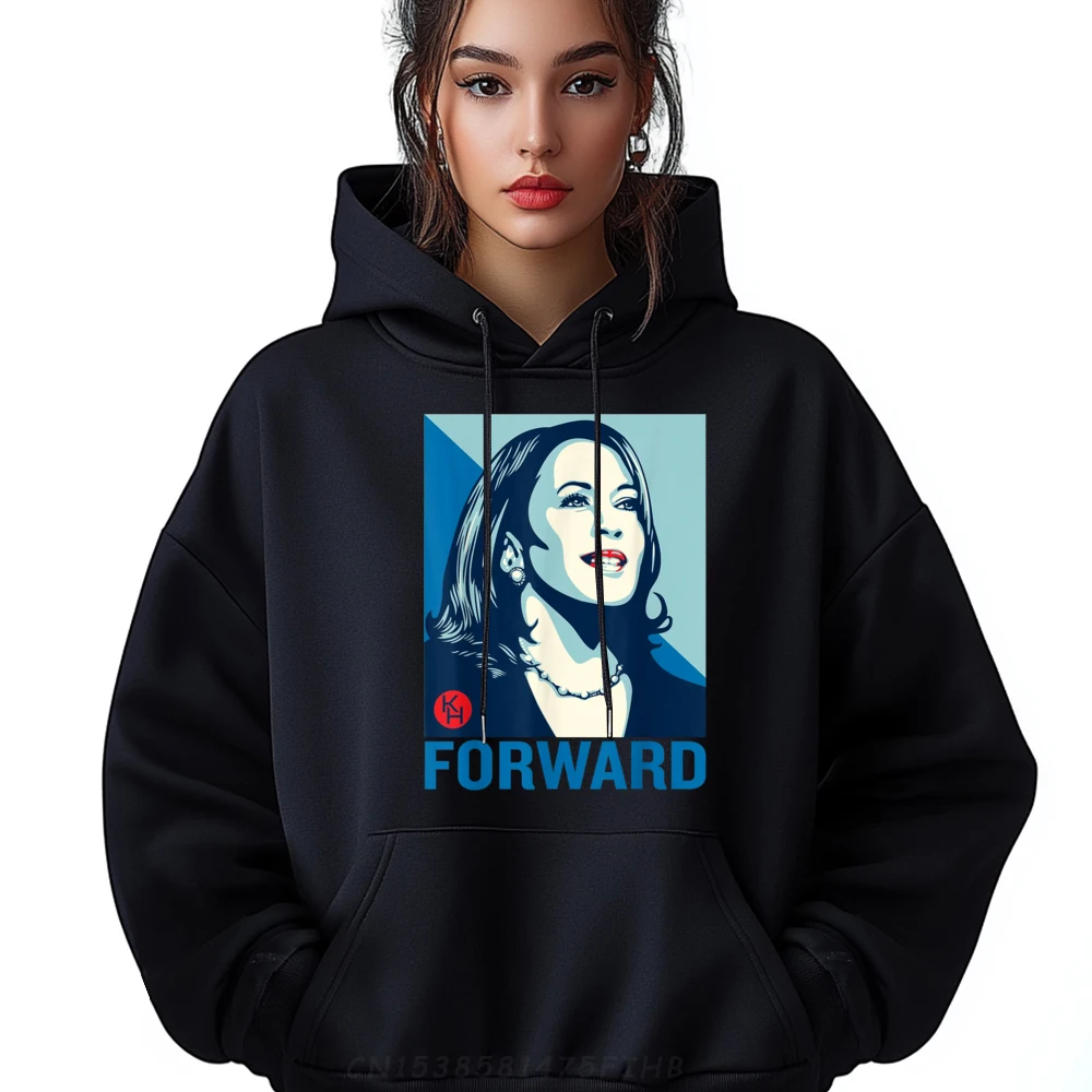 

O-Neck Kamala Harris Forward Men Hoodies Birthday Long Sleeve Hoodies Discount Funny Hoodies