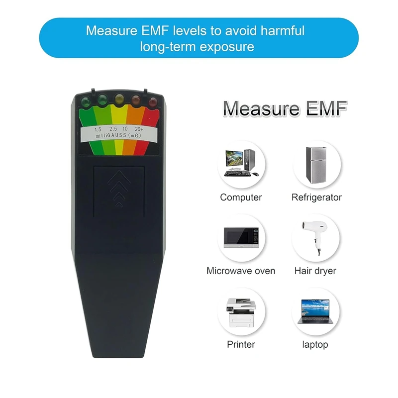 Ghost Equipment Kit, EMF Meter And 4 Pcs Motion Light Up Cat Balls, Emf Meter Detector Ghost Equipment