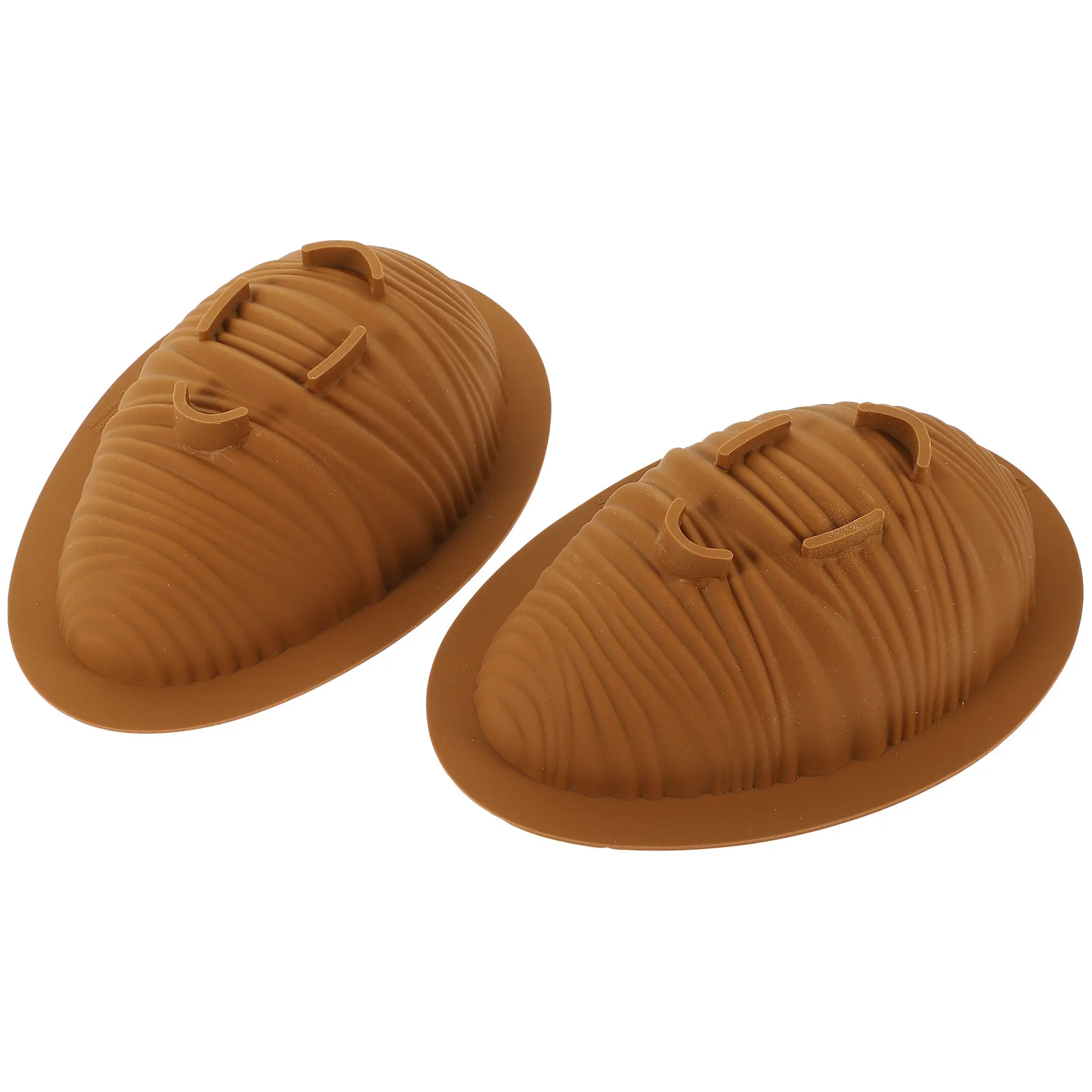 

1Set Silicone Chocolate Cake Mold Easter Egg Shape Heat Resistant Baking Mold for Cookies Candies Fondant Desserts Chocolate