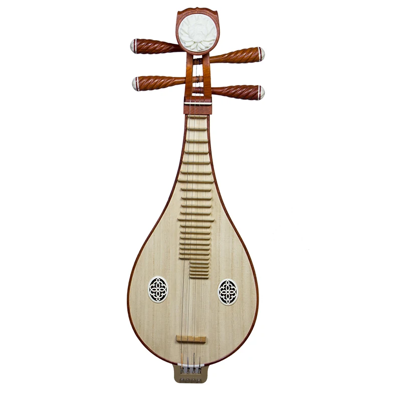 

Деревянный Liuqin, китайский традиционный маленький пипа для детей, портативный восточный лют для начинающих, профессиональный игровой струнный инструмент