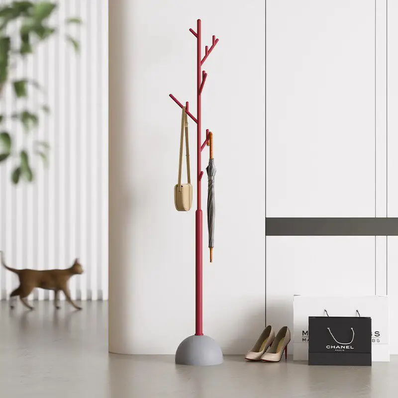 Creative Kids Coat Rack Floor Standing Clothes Hanger Children's Bedroom Garment Stand Vibrant